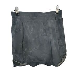 Lululemon Athletica Hotty Hot Marbled Grey Athletic Skort